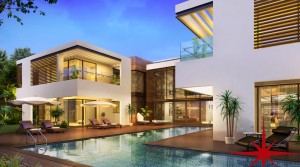 Posh 6 Bedrooms Villa with Private Pool and Garden, Three Minutes’ Drive from Burj Khalifa