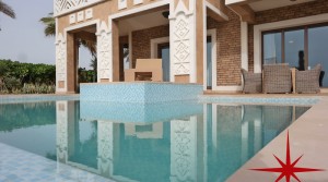 Palm Jumeirah, Exceptional 5 Bedrooms Villa with Roof Deck, a Lift, Private Pool, Garden and Direct Access to Private Beach