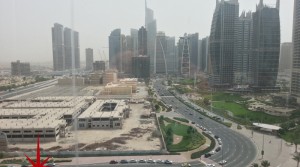 Fully Fitted Open Plan Office With Partition and Balcony in Tiffany Towers