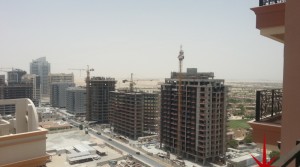 Sports city, Canal Residence West, 1 bedroom with canal view on higher floor