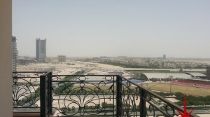 Sports city, Canal Residence West, canal facing 1 bedroom for sale on higher floor
