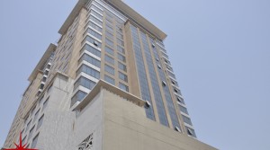Shell and core offices in Prime business Tower A