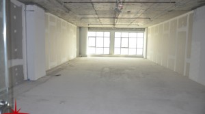 Shell and Core Office Close to the Entrance of DIP