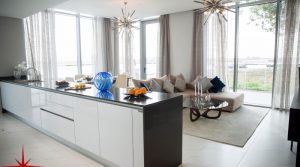Fully Furnished 1 BR Apt on the crystal lagoon DLD Fee Waiver, Q4 2019